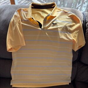 Nike dri fit Tiger Woods collection polo shirt size Large LN!!